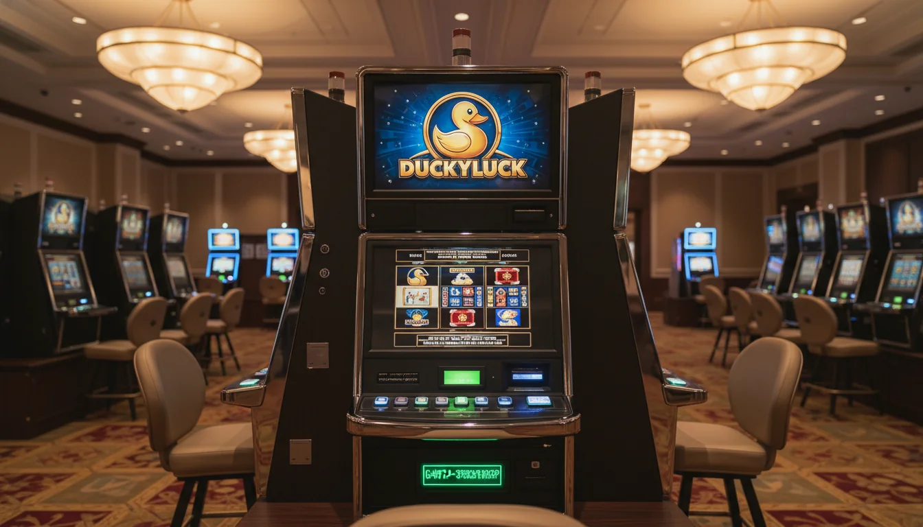 DuckyLuck casino colorful game icons